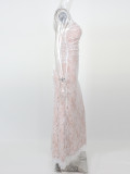 Elegant Long-Sleeve Camisole Two-Piece Dress Set