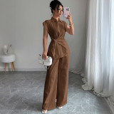 Contemporary Vest and Trouser Co-ord Set