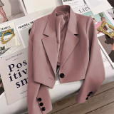Cropped Blazer Jacket
