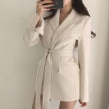 Belted Blazer