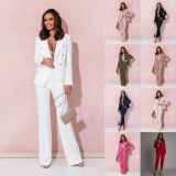 Double-Breasted Professional Suit Set