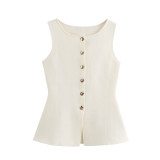 IHOOV Sleeveless Fitted Knit Vest
