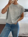 Exquisite Jacquard Knit Vest
