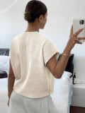 Exquisite Jacquard Knit Vest