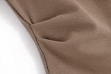 Pin-Textured Sleeveless Top & Wide-Leg Casual Set