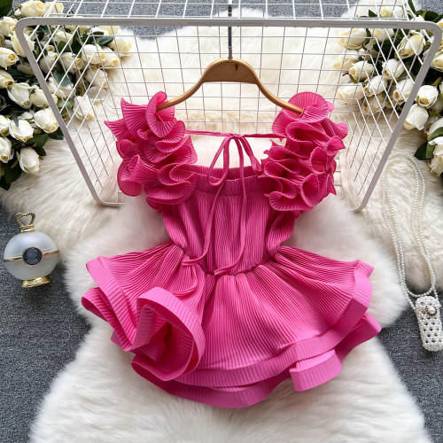 IHOOV's Leafy Lace Cropped Top