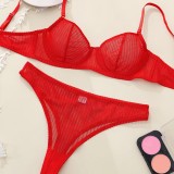 Ultra-Sheer Lingerie Set for Intimate Allure
