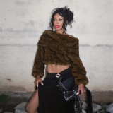 Breezy Ultra Soft Fleece Crop Top