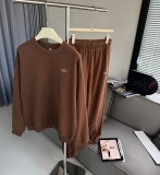 Oversized Fleece Lined Sweat Suit Set