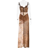 ihoov's Daring Cut-Out Lace Maxi Dress for the Fearless Femme