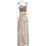 ihoov's Daring Cut-Out Lace Maxi Dress for the Fearless Femme