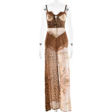 ihoov's Daring Cut-Out Lace Maxi Dress for the Fearless Femme