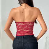 Lace Trimmed Goddess Corset Top