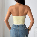 Lace Trimmed Goddess Corset Top