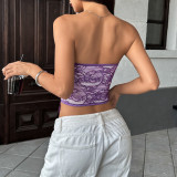 Lace Trimmed Goddess Corset Top