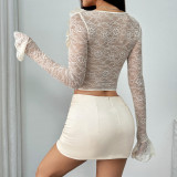 Fitted Lace Floral Corset Top