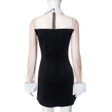 Sultry Silhouette: Body-Hugging Pencil Dress