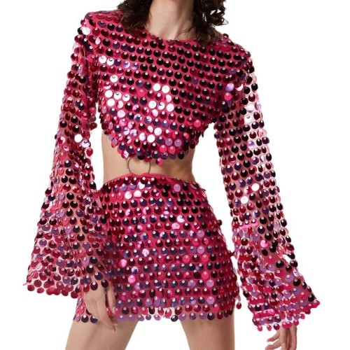 ihoov's Irresistible Sequined Asymmetrical Dress Women