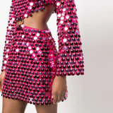 ihoov's Irresistible Sequined Asymmetrical Dress Women