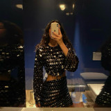 ihoov's Irresistible Sequined Asymmetrical Dress Women