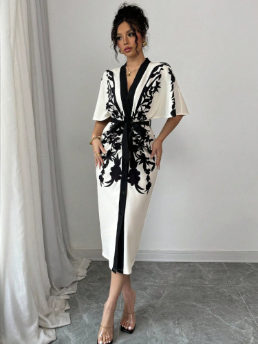 Free-Spirited Boho Chic Ethnic Print Maxi Dress