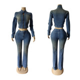 ihoov's Stretch Long Sleeve Top and pants Set