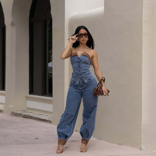 ihoov's Camisole Stretch Long Pants Casual Set