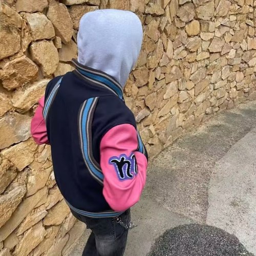 Unique Embroidered Wool Blend Short Jacket