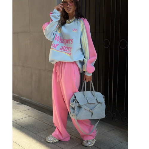 Autumn Winter Bomber Jacket & Leggings 2-Piece Set