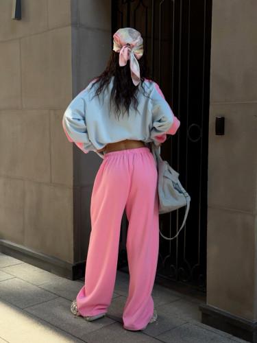 Autumn Winter Bomber Jacket & Leggings 2-Piece Set
