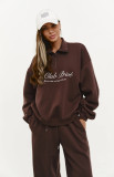 Autumn Half Zip Relaxed Fit Tracksuit for Women