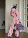 Pink 2-Piece Tracksuit for Women