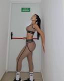 Sleeveless High-Waist Tummy Control Yoga Set with Lifting Effect