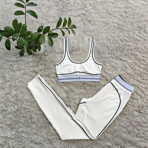 Sleeveless High-Waist Tummy Control Yoga Set with Lifting Effect
