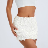Sequin A-Line Bodycon Mini Skirt - Sexy Party Skirt