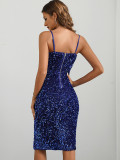 Sequin Sling Bodycon Dresses