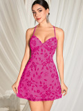 Sexy Backless Beaded Sequin Party Dress