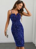 Sequin Sling Bodycon Dresses