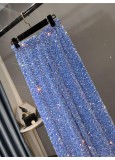 Sequins Flare Pants Wholesale Custom Drag Hem Trousers ihoov