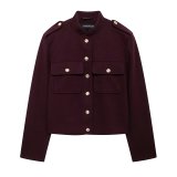 Women's Soft Short Jacket | Classic Fashion Bomber