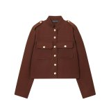 Women's Soft Short Jacket | Classic Fashion Bomber