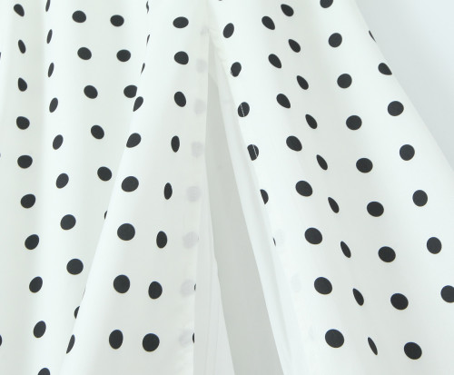 Exclusive V-Neck Polka Dot Print Tie-Wrap Bodycon Dress