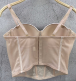 Sequin Bustier Tops