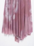 Elegant Pleated Mesh Dress
