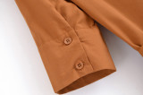V-Neck Tie-Waist Dress