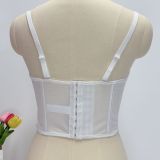 Lace Rhinestone Push-Up Shapewear Bustier Corset