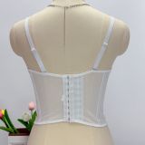 Lace Shapewear Sexy Bustier Top Sleeveless Front Long Back Short Belly Control Corset