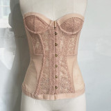 Sexy Hollow-Out Corset Bustier Top