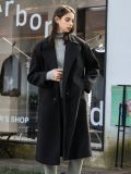 Luxury Double-Faced Wool Blend Trench Coat