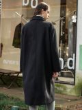 Luxury Double-Faced Wool Blend Trench Coat